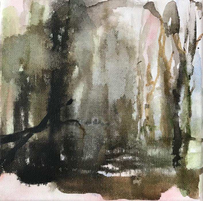 Misty Along the Canal